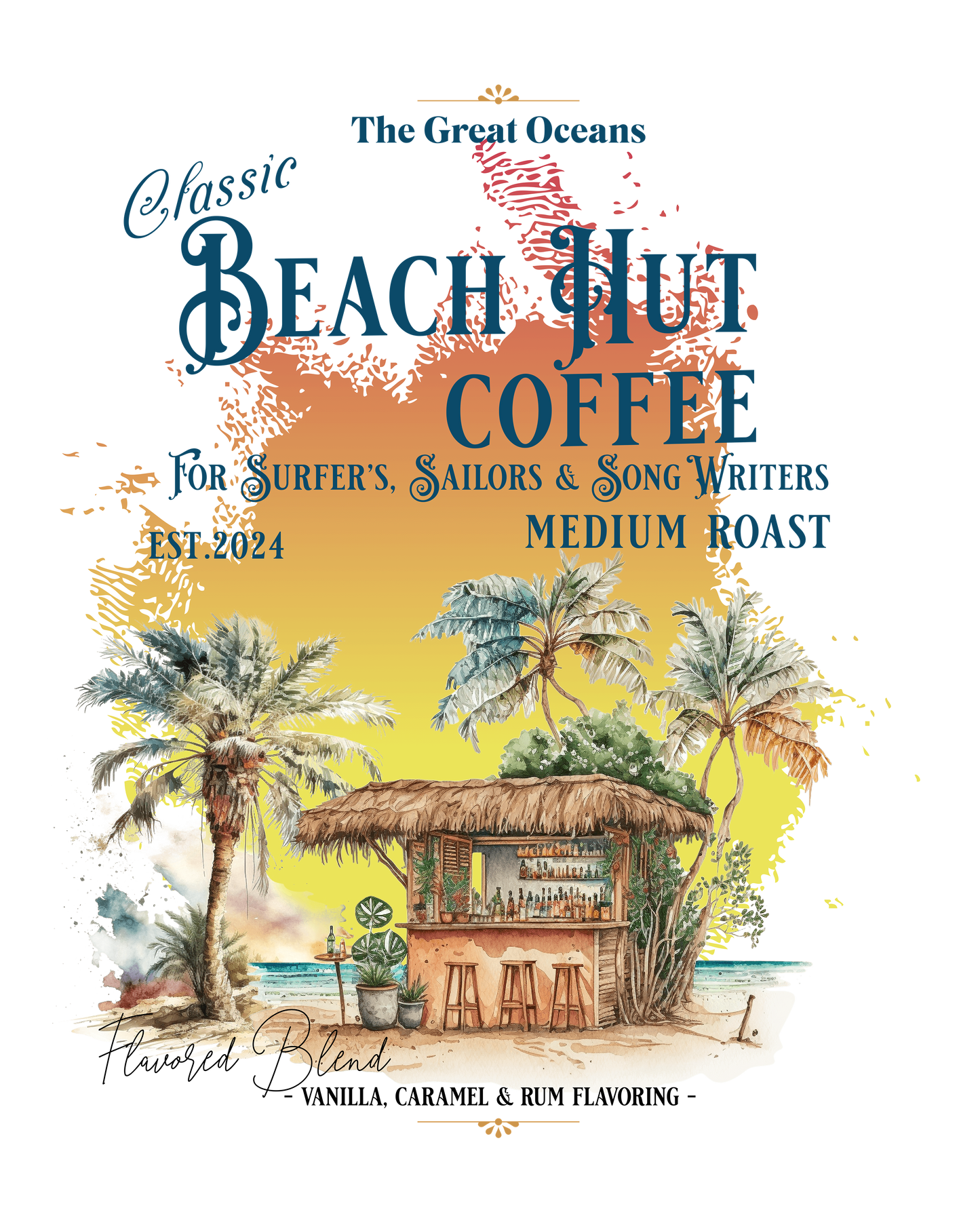Classic Beach Hut Flavored Coffee