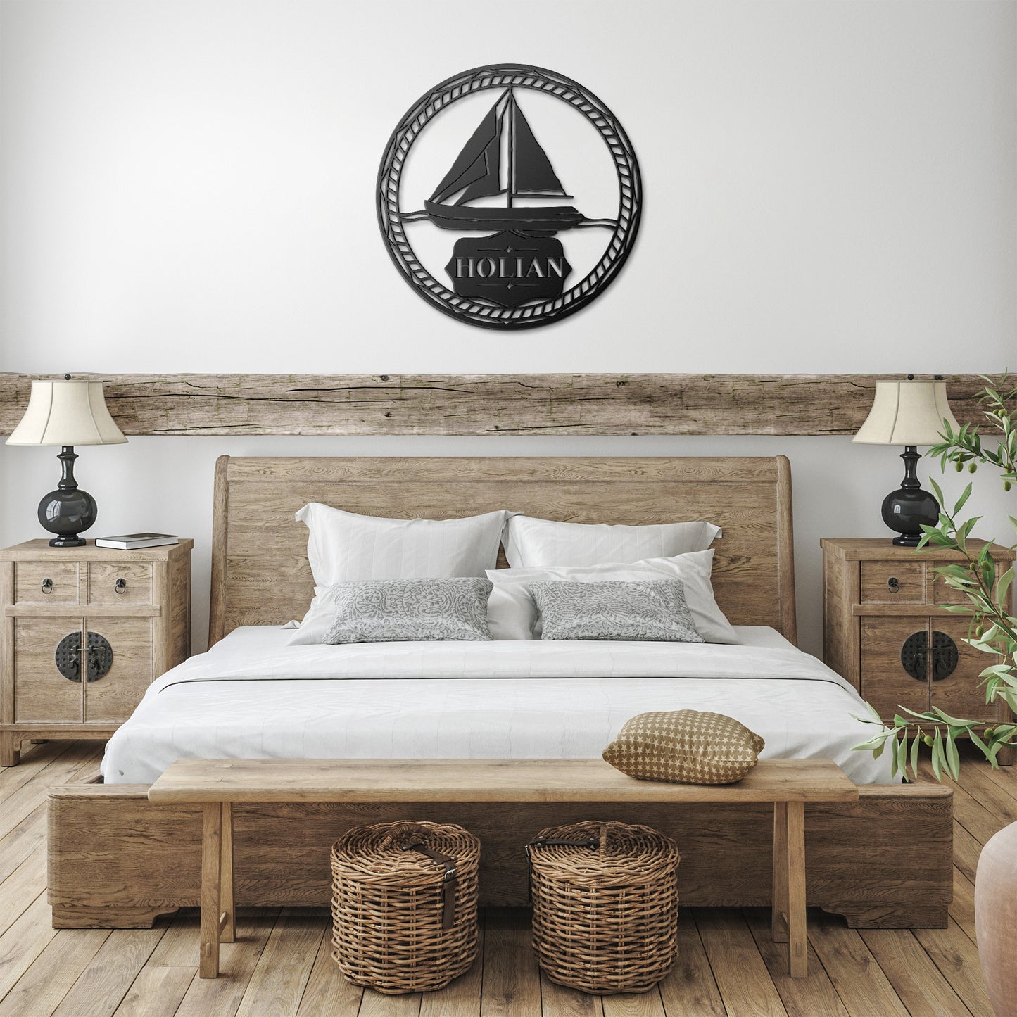 Sailboat Custom Metal Sign