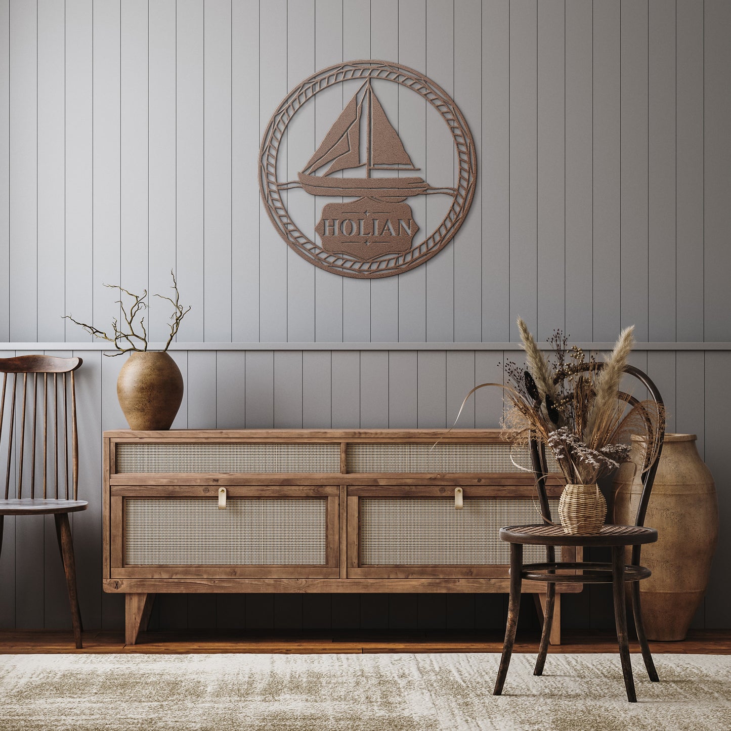 Sailboat Custom Metal Sign