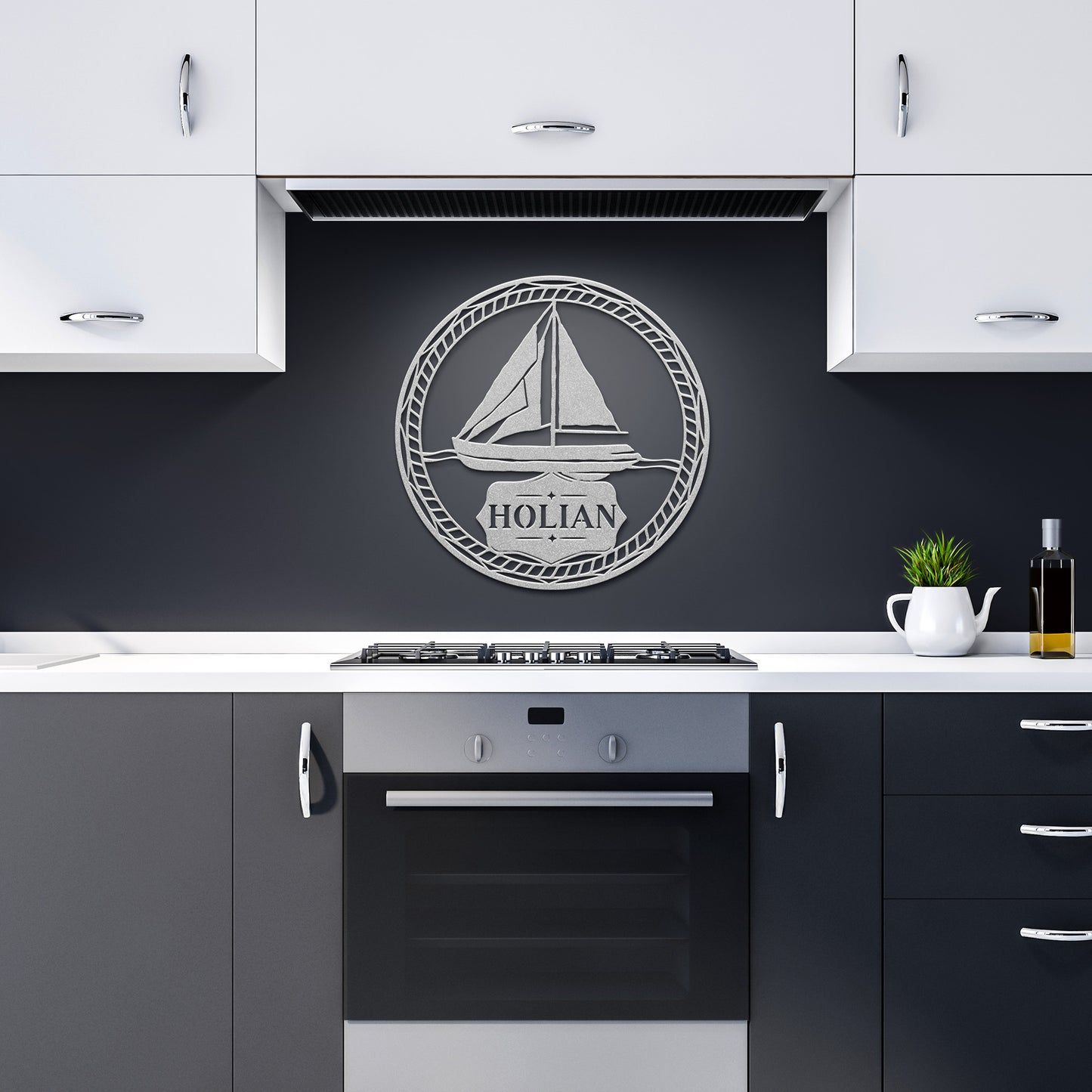 Sailboat Custom Metal Sign
