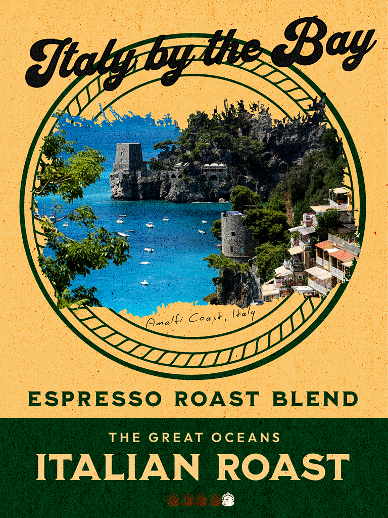 Italy by the Bay Italian Roast Coffee