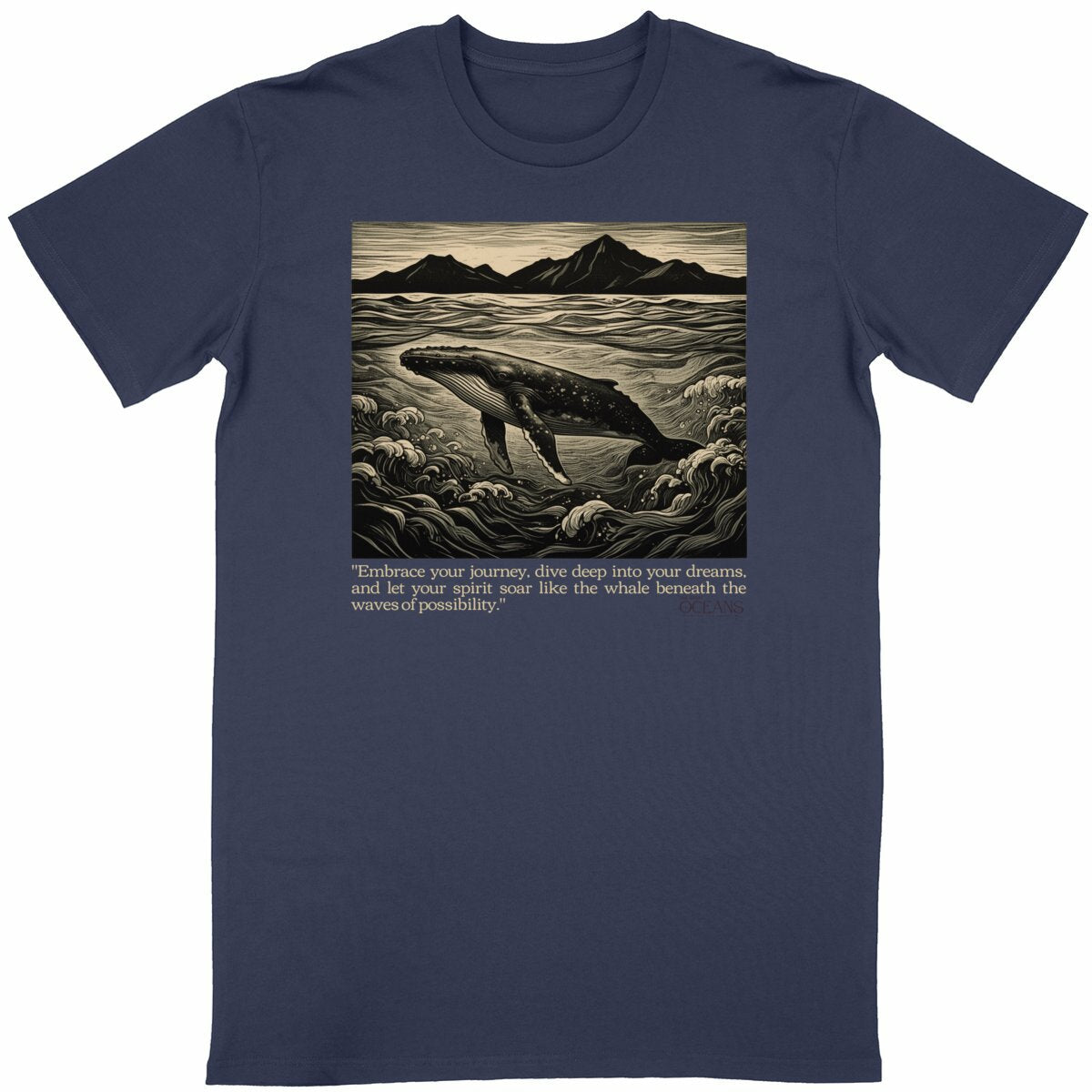 Embrace your Journey - front_navy